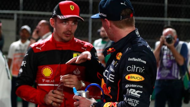 Verstappen, Leclerc, Red Bull, Ferrari, Saudi Arabia, 2022