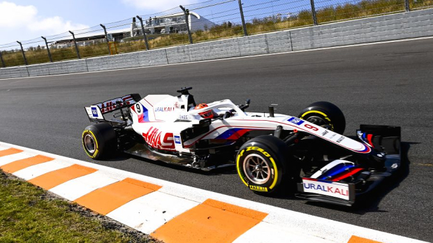 Nikita Mazepin at the Dutch Grand Prix