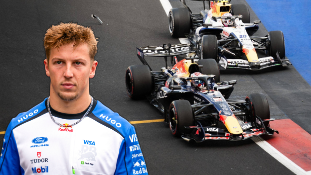lawson, verstappen, red bull, racing bulls, mexico, 2026, thumb — Foto: © IMAGO