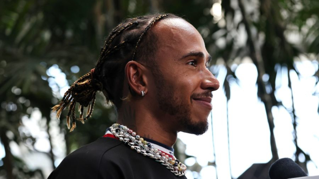 Lewis Hamilton at the 2022 Miami GP