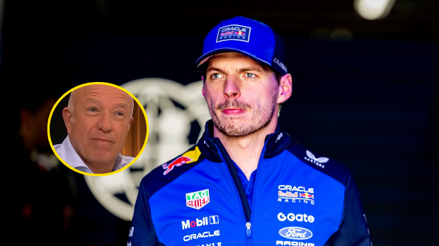 Tom Coronel, Verstappen, socials — Foto: © IMAGO x GPFANS, Credit Viaplay