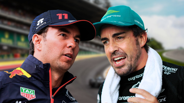 Sergio Perez, Fernando Alonso, 2024, Generic