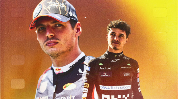 Lando Norris, Max Verstappen, 2024, Social, Photoshop