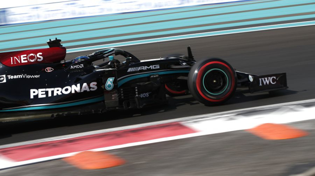 Hamilton in Abu Dhabi
