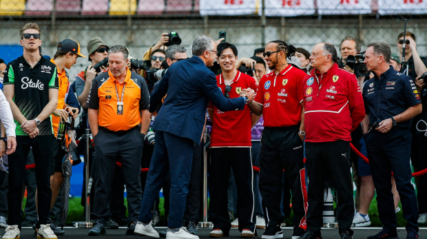 2025 chinese grand prix, lewis hamilton, ferrari, fred vasseur, christian horner, zak brown