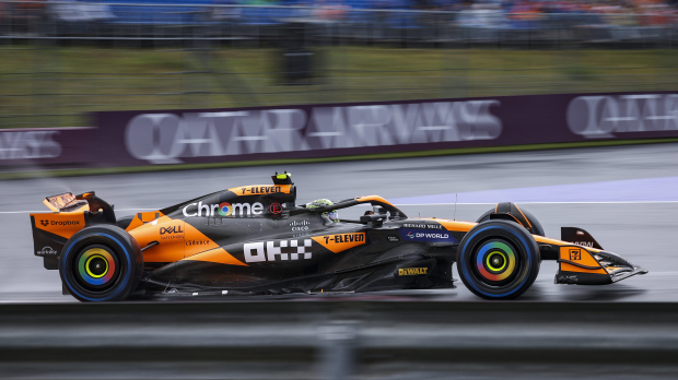 Lando Norris in Zandvoort