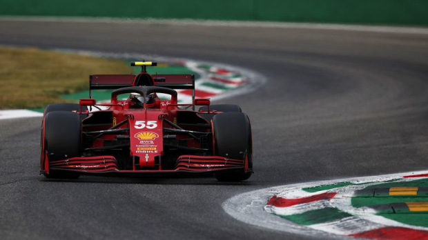 Carlos Sainz in Italy