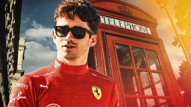 Charles Leclerc, Britain, 2024, Social, Photoshop — Photo: © IMAGO