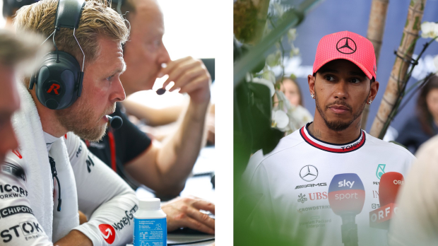 Hamilton and Magnussen