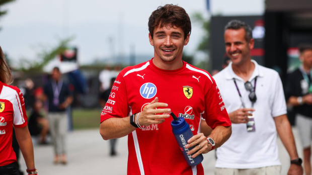 Leclerc over keuze voor slicks in de regen: "Het leek best droog te zijn" — Foto: © IMAGO