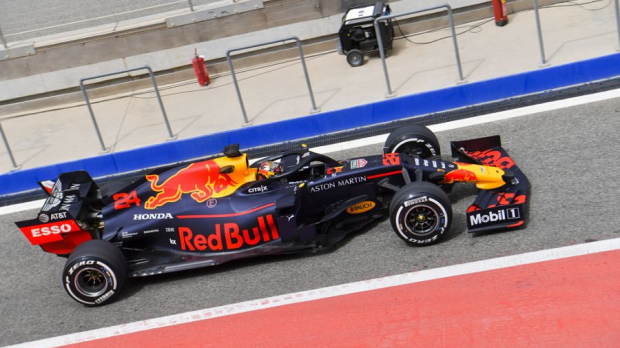 Foto: © Daniel Ticktum in actie in de RB15
