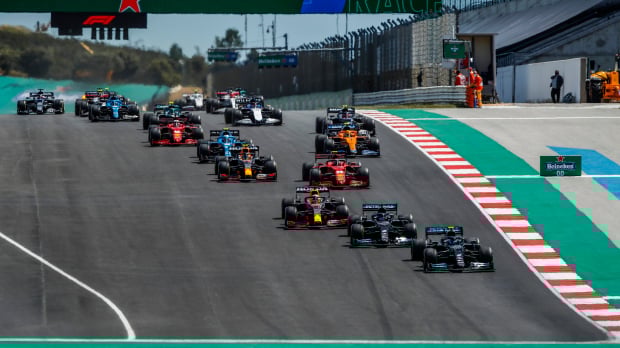 Start of 2021 Portuguese GP