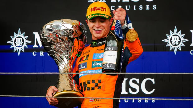 Coulthard steunt Norris fel na cola-rel: 'Stop met proberen alles te controleren' — Foto: © IMAGO
