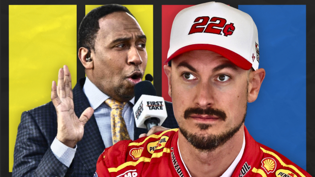 NASCAR star Joey Logano pushes back after controversial Stephen A. Smith comments
