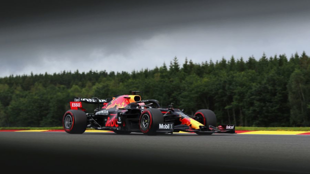 Max Verstappen during free practice in Belgium — Foto: © LAT Images
