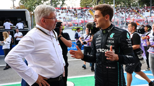 Russell, Mercedes, Italy, Monza, 2022