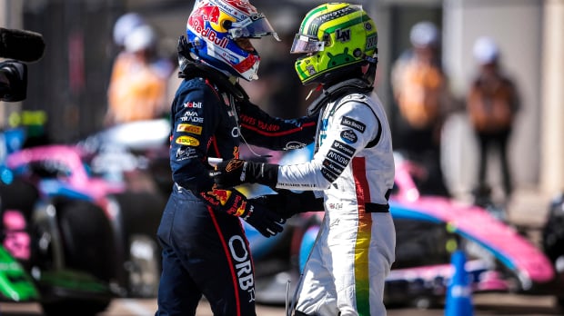 Max Verstappen and Lando Norris in Austin