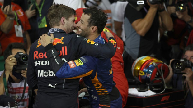 Max Verstappen and Daniel Ricciardo