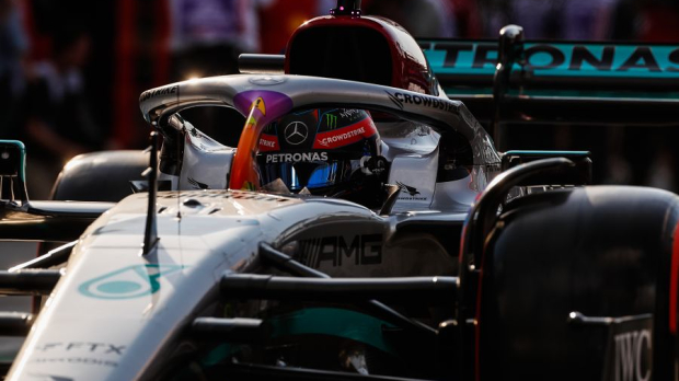 Russell, Mercedes, Miami, 2022