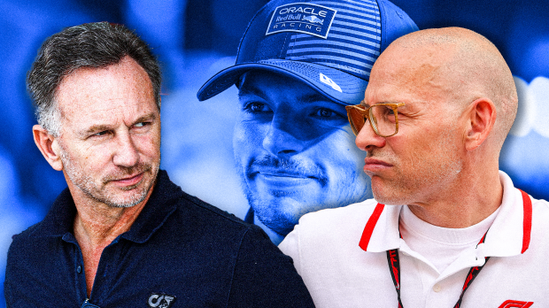 Verstappen, Villeneuve, Horner, socials
