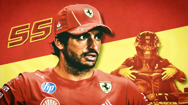 Carlos Sainz, Ferrari, 2024, Photoshop