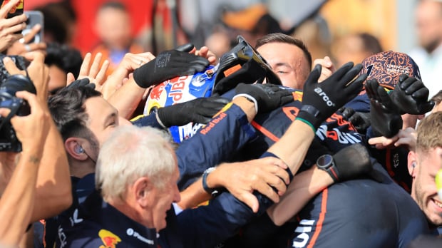 Max Verstappen at Monza