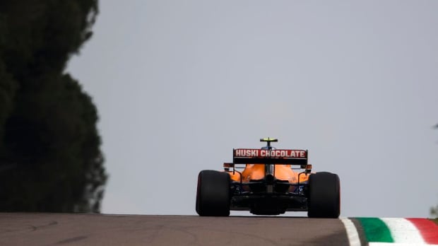 Norris, McLaren, Imola