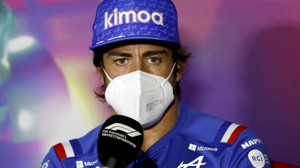 Alonso in Saudi Arabia