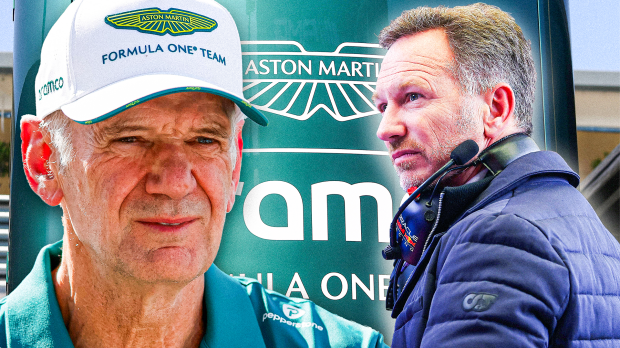 Horner, Newey, Aston Martin, socials