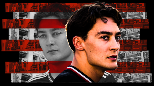 george russell, mercedes, canadian grand prix, graphic