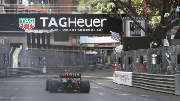 Max Verstappen in Monaco