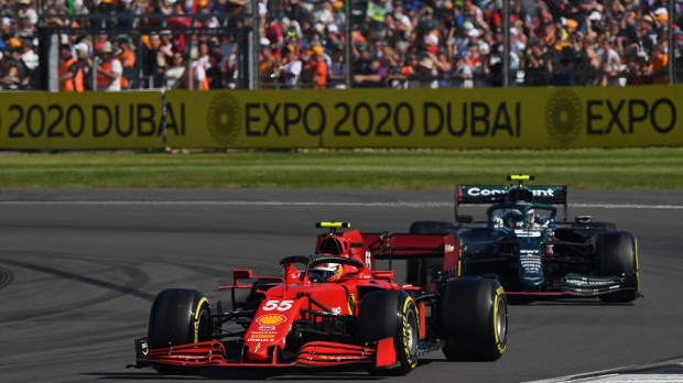 Sainz, Vettel, Britain