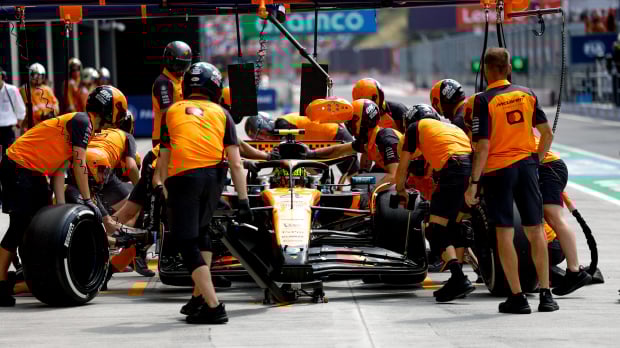McLaren, pitstop, 2025