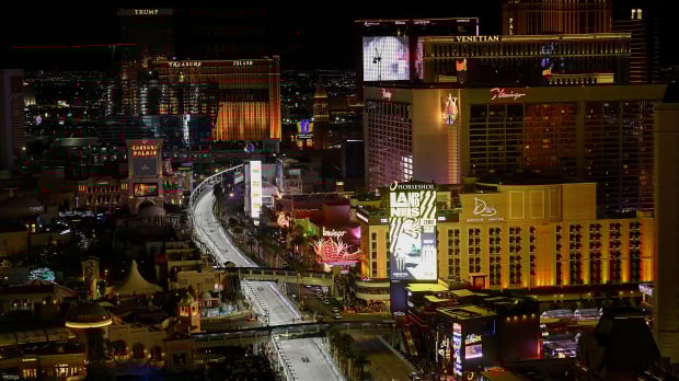 Las Vegas was made for F1