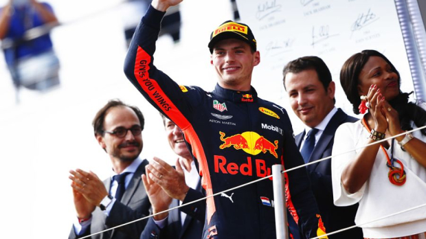 Max on last year's France podium!