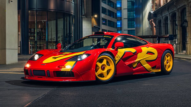 The 1996 McLaren F1 GTR sold for $34,655,000 at an auction in California / Credit: Imago