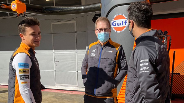 McLaren team in Spain