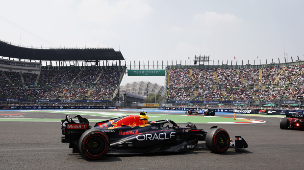 Sergio Perez at the Mexico City Grand Prix