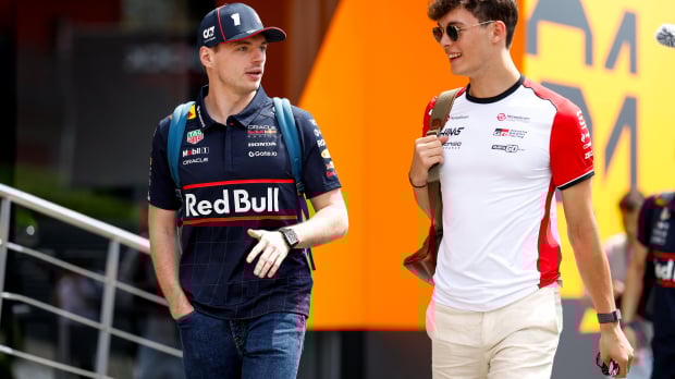 verstappen, bearman, red bull, haas 