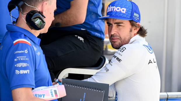 Alpine's Fernando Alonso