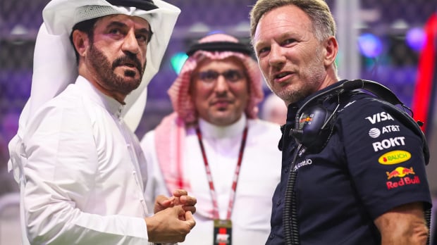 Mohammed Ben Sulayem and Christian Horner