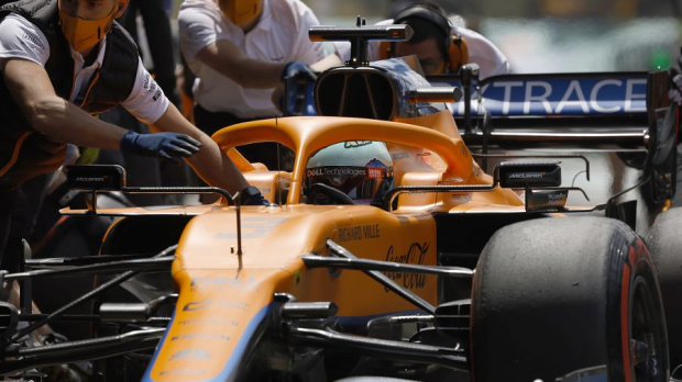 Daniel Ricciardo in qualifying for the Portuguese Grand Prix