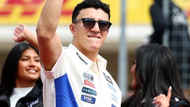 Hadjar before race in Austin — Foto: © Red Bull Content Pool