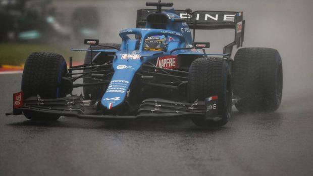 Alonso in Belgium