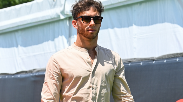 Pierre Gasly in Barcelona