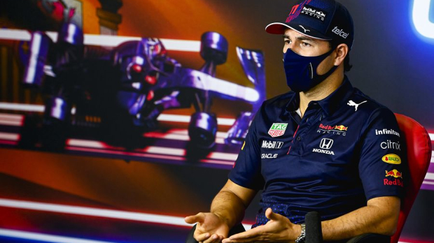 Perez at the Spanish GP