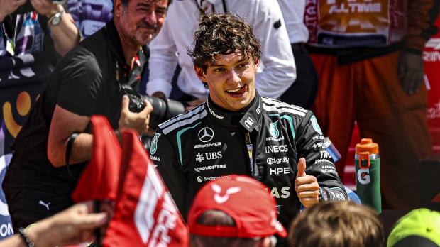 Antonelli after Sprint win at Silverstone — Foto: © IMAGO