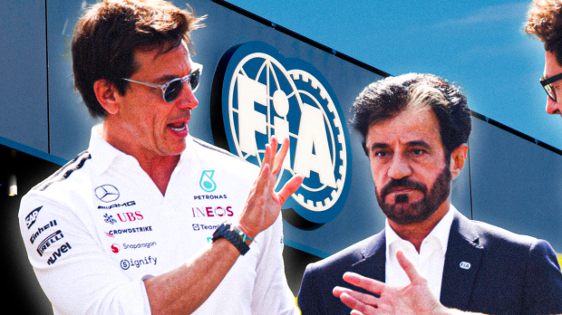 FIA, Sulayem, Wolff, socials — Foto: © IMAGO x GPFANS