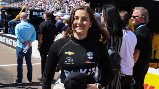 tatiana calderon, indycar