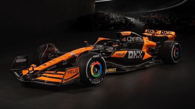 McLaren F1 stars Lando Norris and Oscar Piastri lay down 'front of